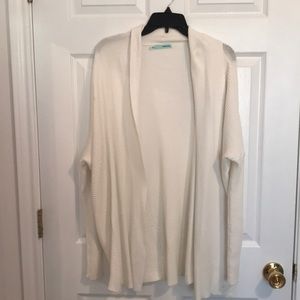 White Chunky Cardigan • very warm!!